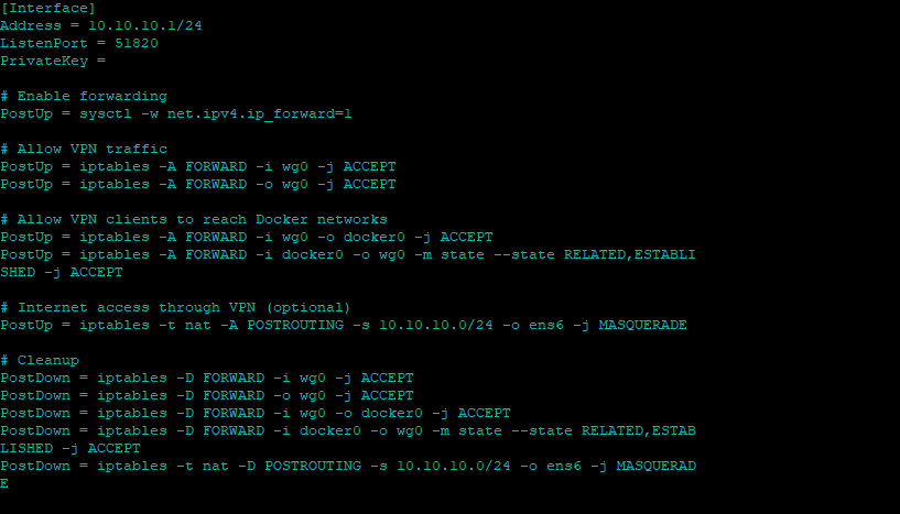 WireGuard Configuration