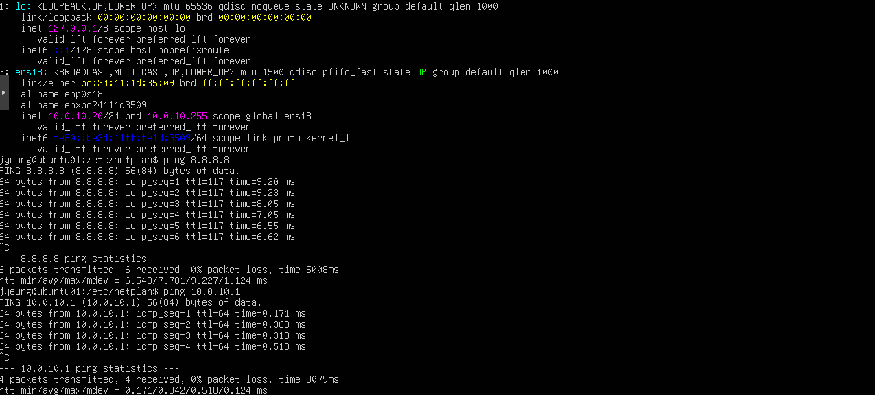Ubuntu Network